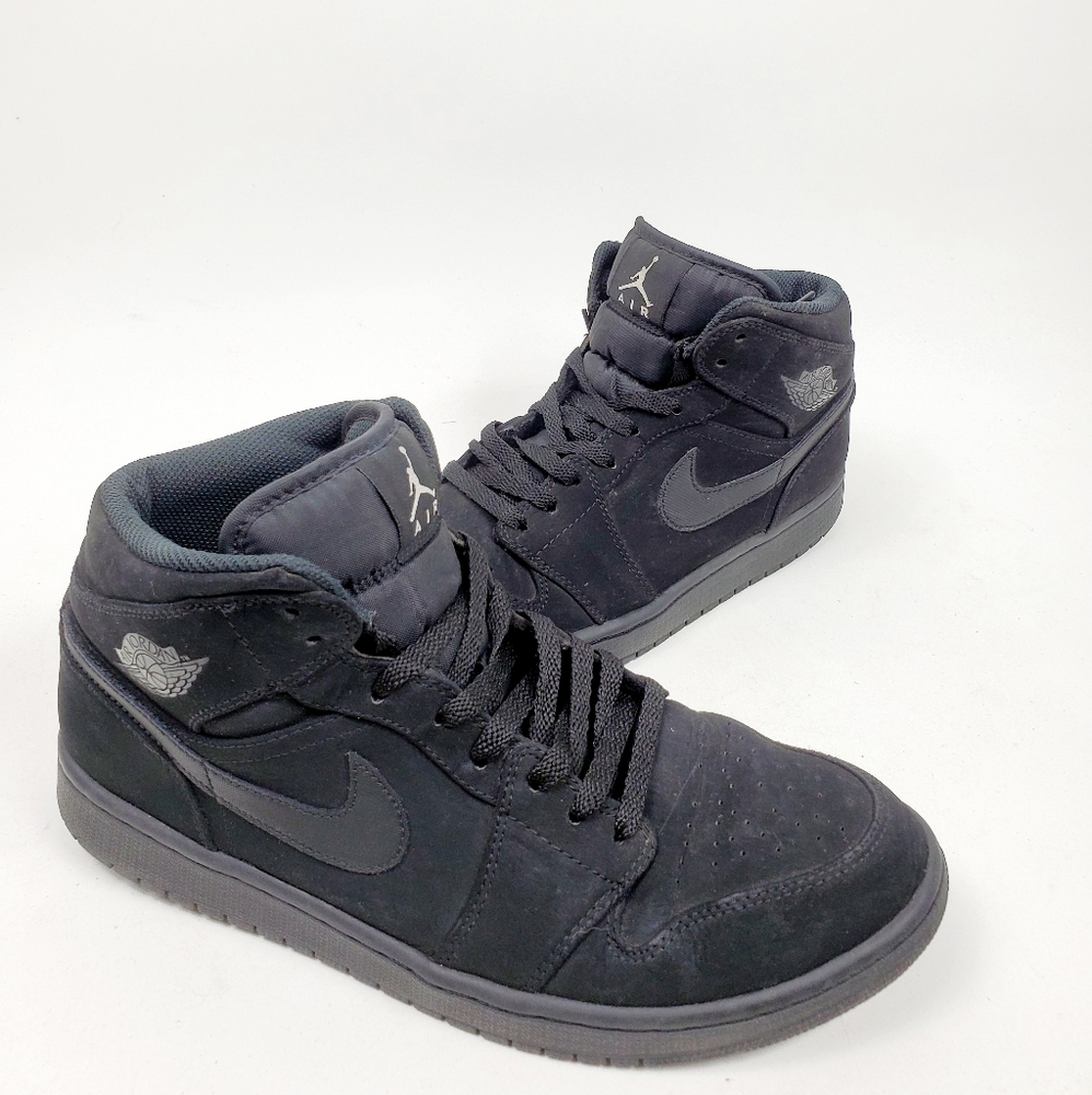Air Jordan 1 Mid Black Size 11 US Men's (554724 04